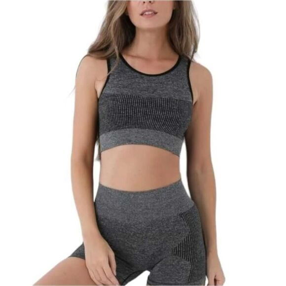 Other - BRAND NEW BIKER SHORTS AND SPORTS BRA SETS